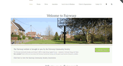 Desktop Screenshot of fairwarp.org.uk